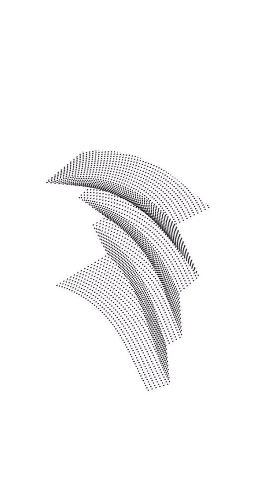 Tangkapan skrin Interfere - Moiré patterns