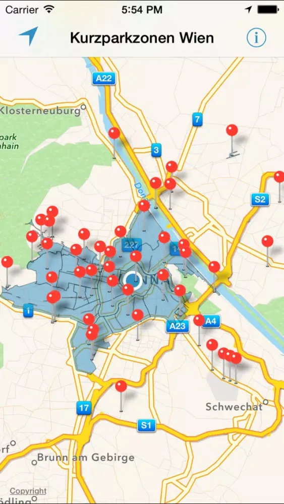 Kurzparkzonen Wien 스크린샷