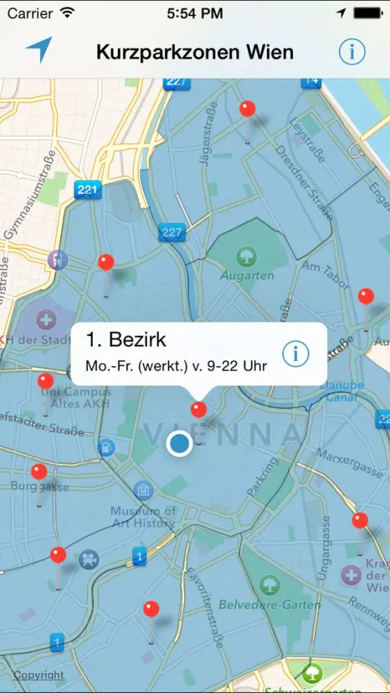 Kurzparkzonen Wien 스크린샷