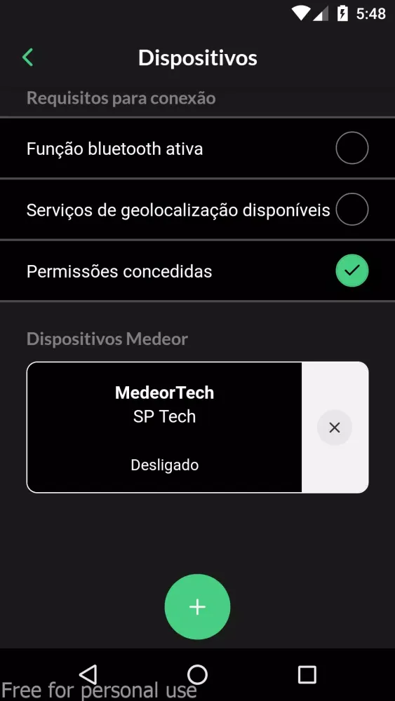 Screenshot di Medeor Cloud