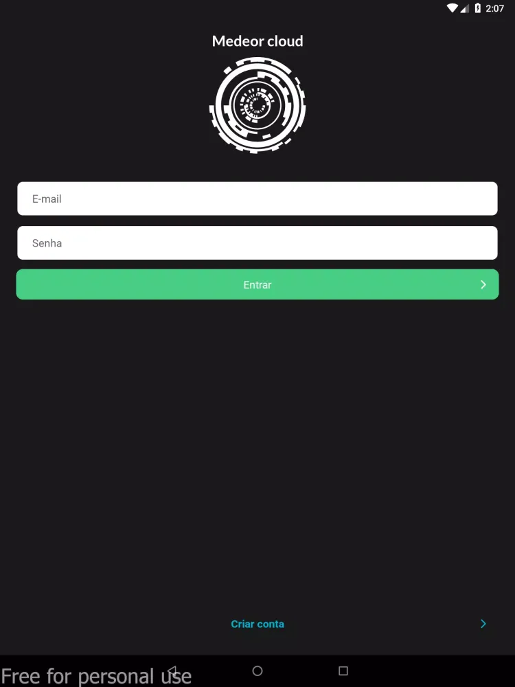 Screenshot di Medeor Cloud