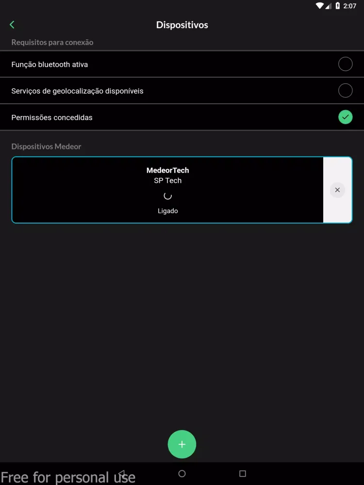 Screenshot di Medeor Cloud