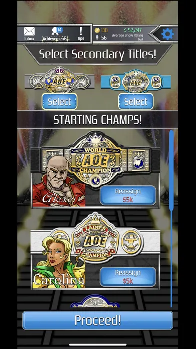 Modern Mania Wrestling GM应用截图