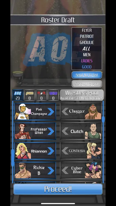 Modern Mania Wrestling GM应用截图