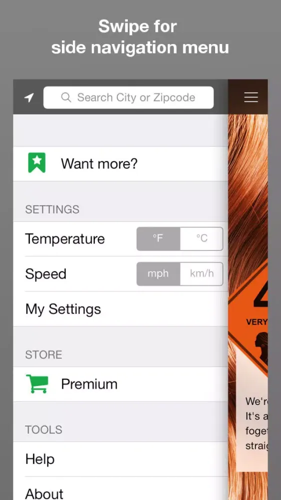 Hair Alert FREE - your hair weather alert for frizzy, straight and curly hair Screenshots