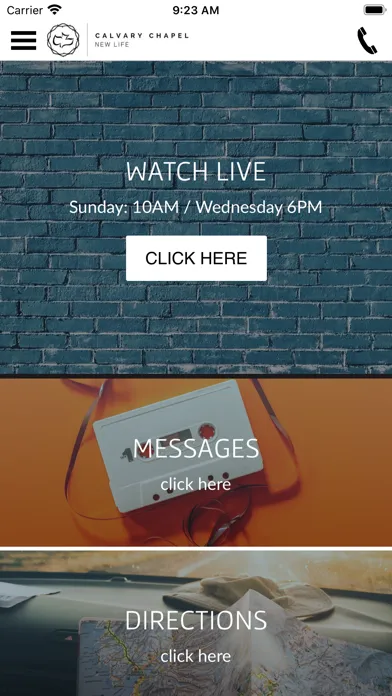 Ảnh chụp màn hình của Calvary Chapel New Life