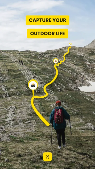 Capturas de tela do Relive: Hike & Ride Memories