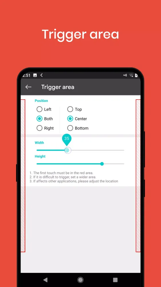 Swipe back應用截圖