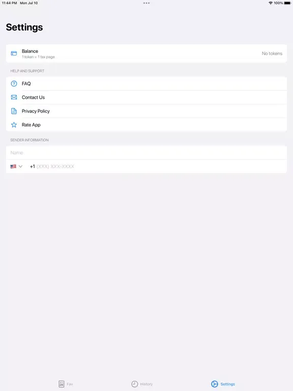 Скриншоты Fax app - send from iPhone iPad 
