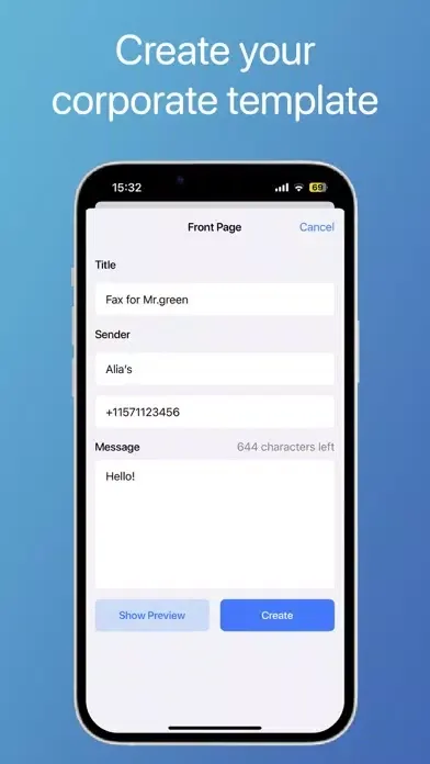 Скриншоты Fax app - send from iPhone