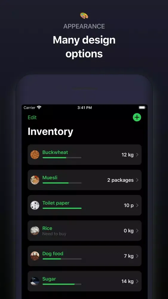 تصاویر Inventory - food & goods