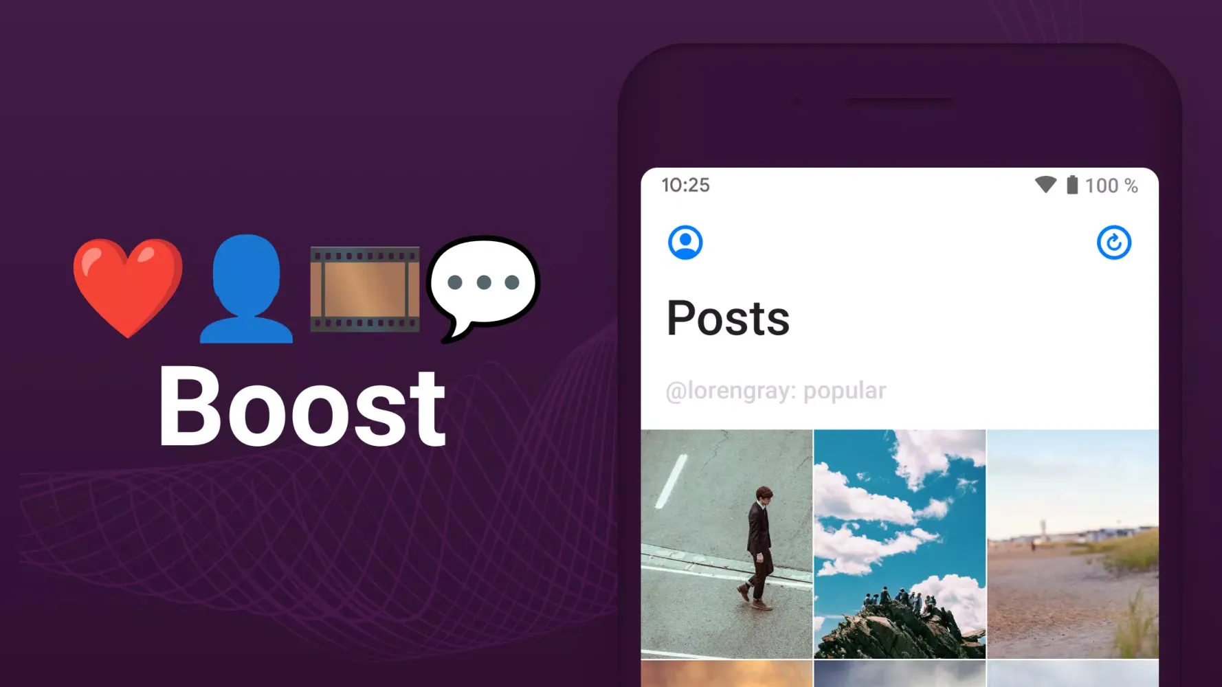 Capturas de pantalla de TikBoost