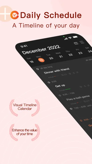 Capturas de pantalla de Tomato Calendar-Daily Schedule