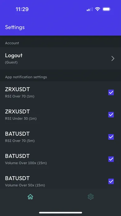 Captures d'écran de Coin Alert : Easy notify
