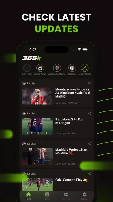 365: Live Sport Betting Odds スクリーンショット