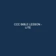 CCC Bible Lesson lite CCC Bible Lesson lite