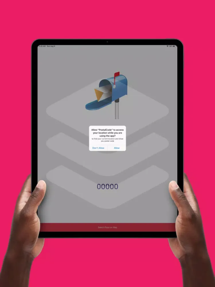 Find Postal Code iPad  سکرین شاٹس
