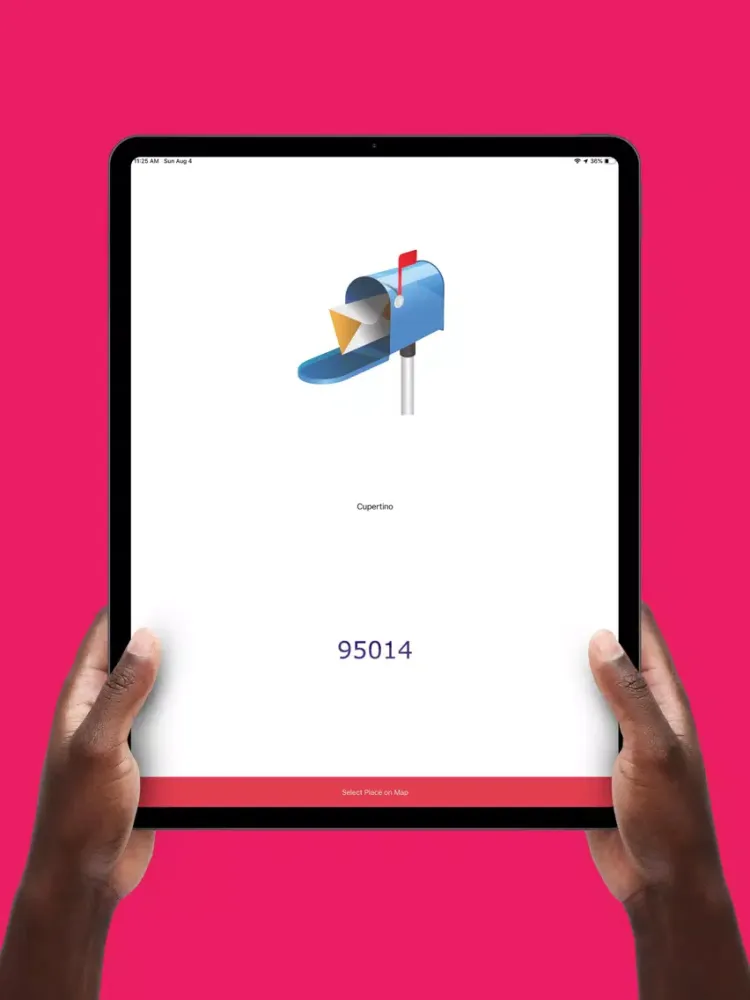 Find Postal Code iPad  سکرین شاٹس