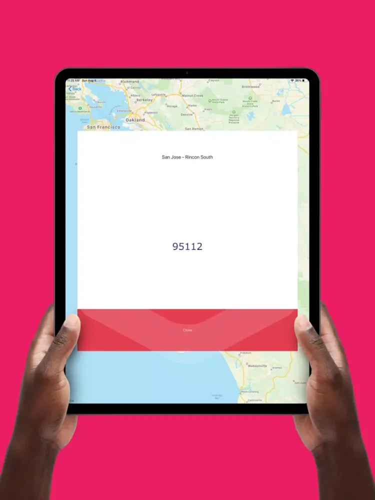 Find Postal Code iPad  سکرین شاٹس