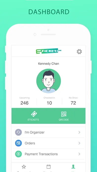 Ảnh chụp màn hình của ETICKETS.HK