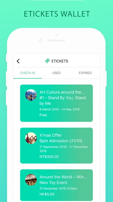 Ảnh chụp màn hình của ETICKETS.HK