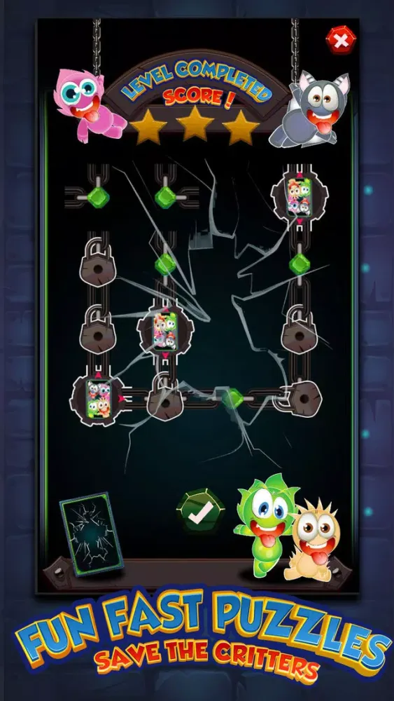 ภาพหน้าจอของ Critter Clan: Let Them Out!