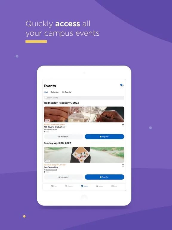 CCNY Student Life iPad 应用截图