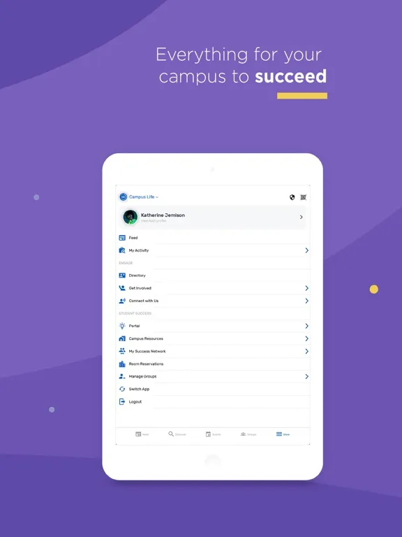 CCNY Student Life iPad 应用截图
