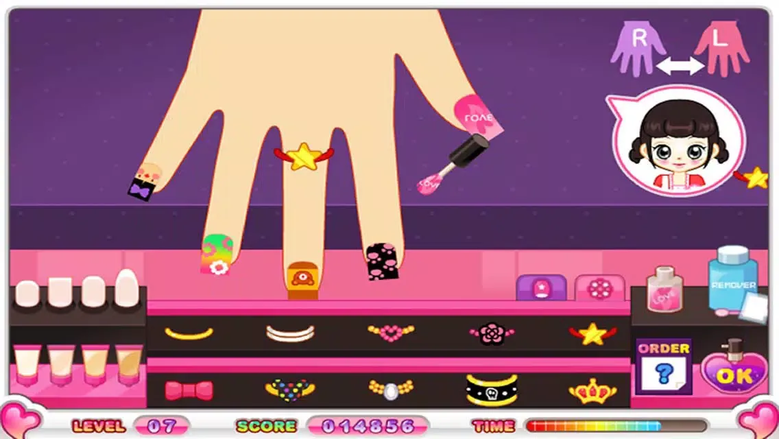 Baby Nail Manicure : Makeover & Decorate Ekran Görüntüleri