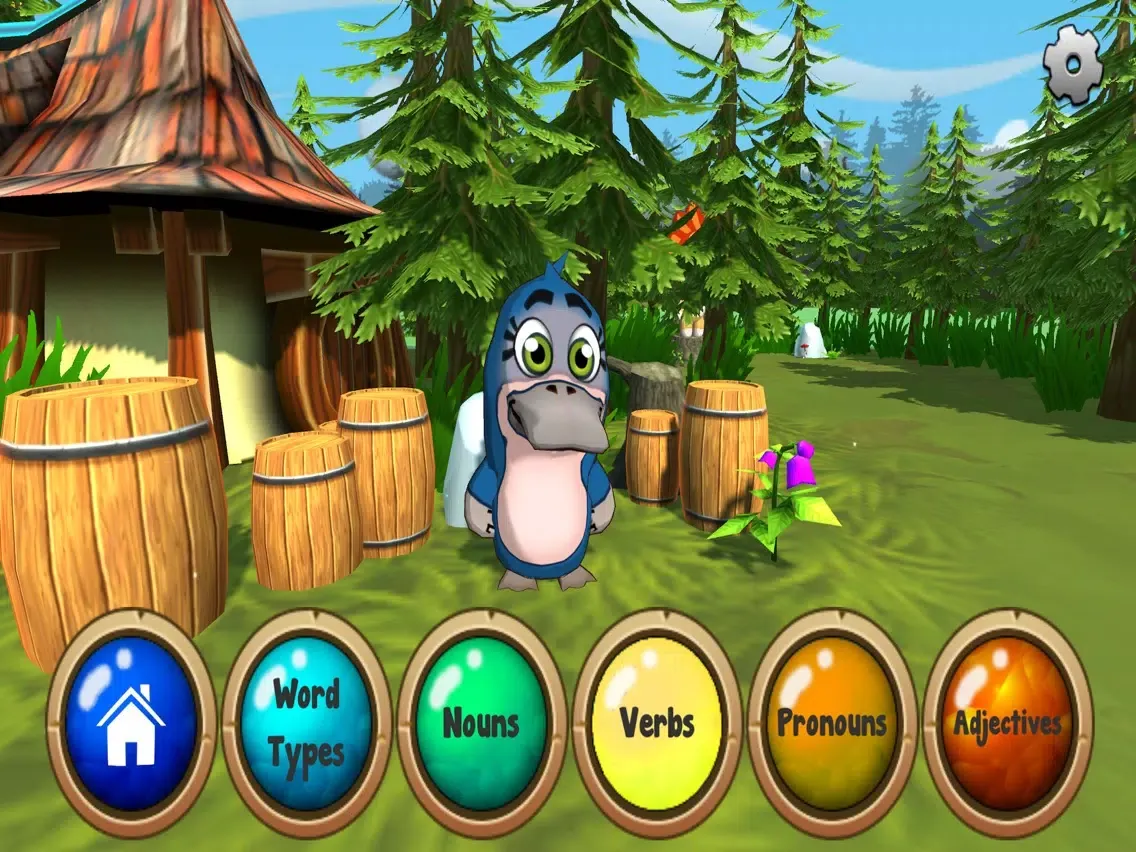 Word Types Grammar Learning iPad  스크린샷