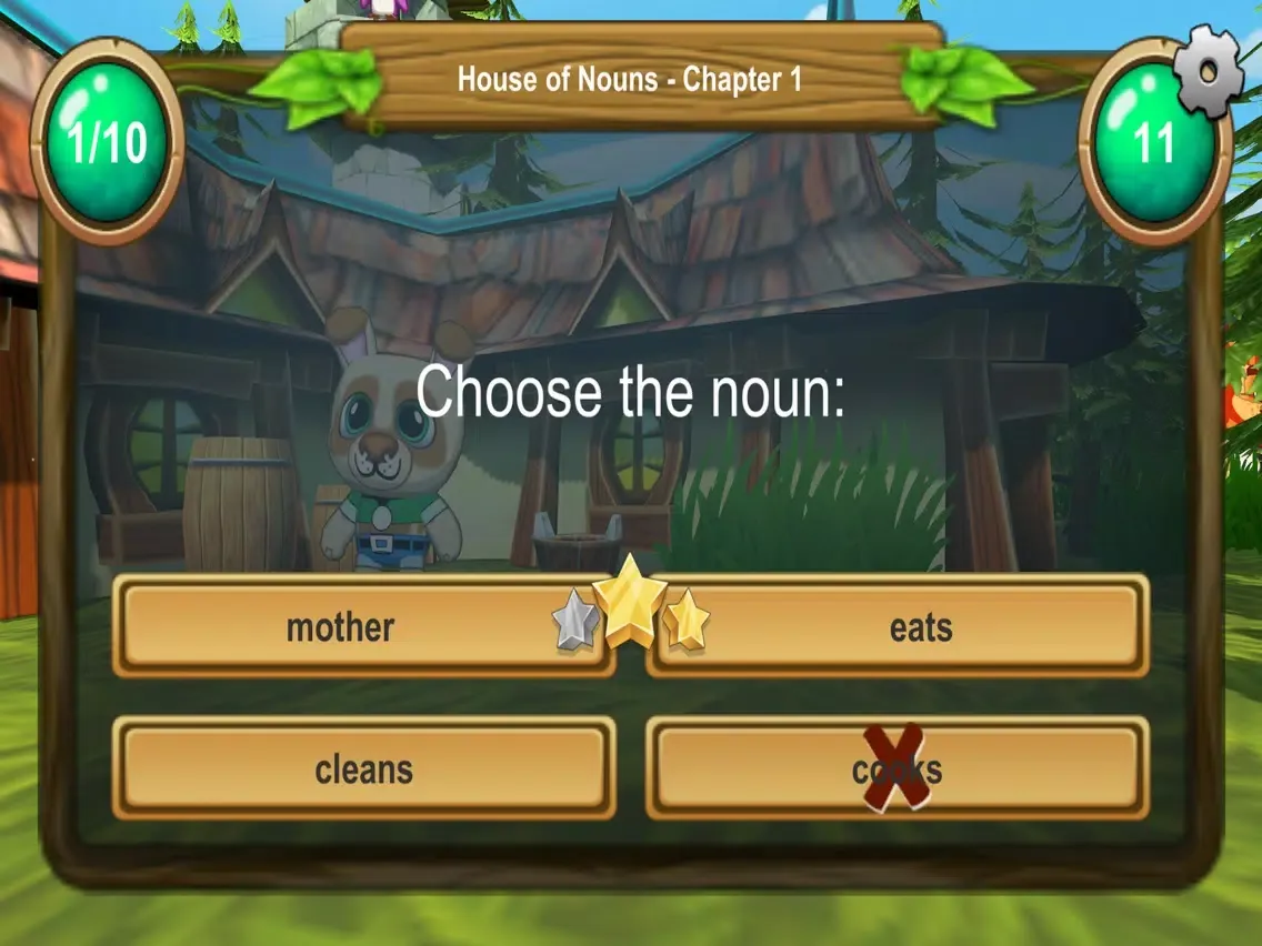 Word Types Grammar Learning iPad  스크린샷