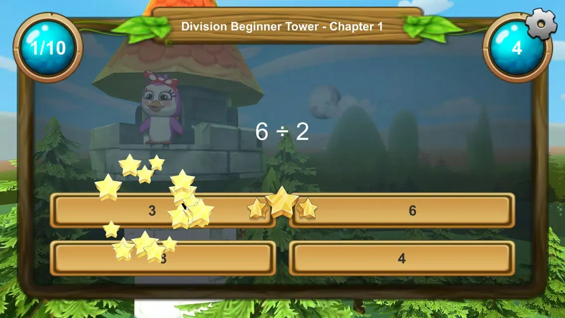 Capturas de pantalla de Division Preschool - Kindergarten Math Practice