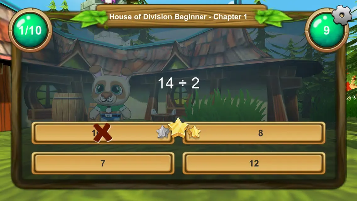 Capturas de pantalla de Division Preschool - Kindergarten Math Practice