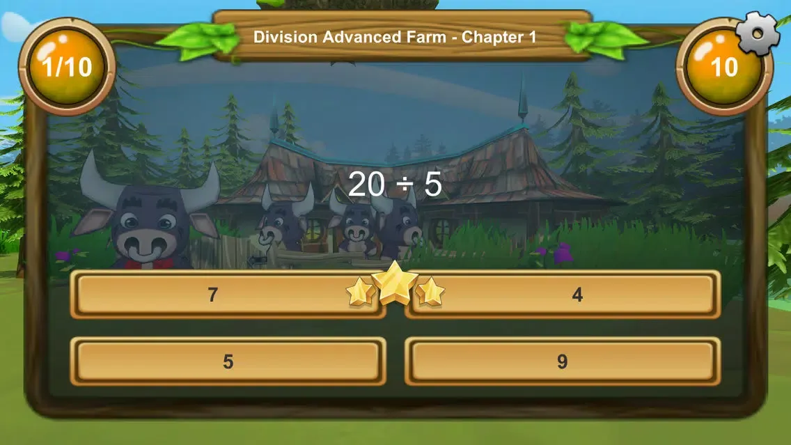 Capturas de pantalla de Division Preschool - Kindergarten Math Practice