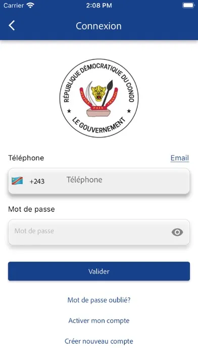 Fonction Publique RDC سکرین شاٹس