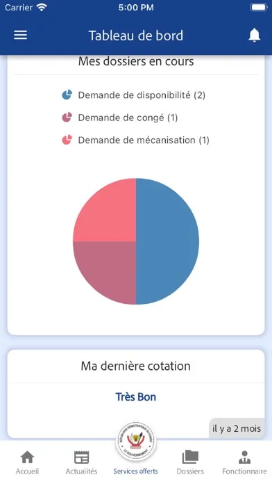 Fonction Publique RDC سکرین شاٹس