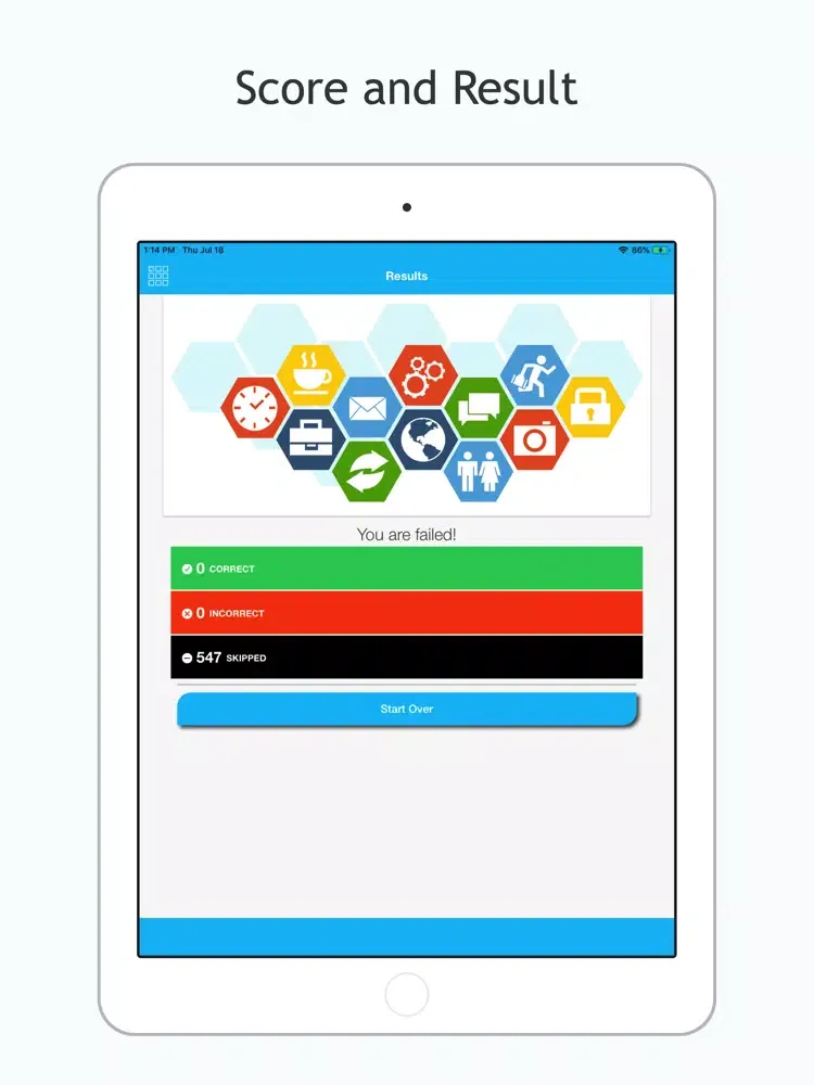 Screenshot di CDL Practice Test. iPad 