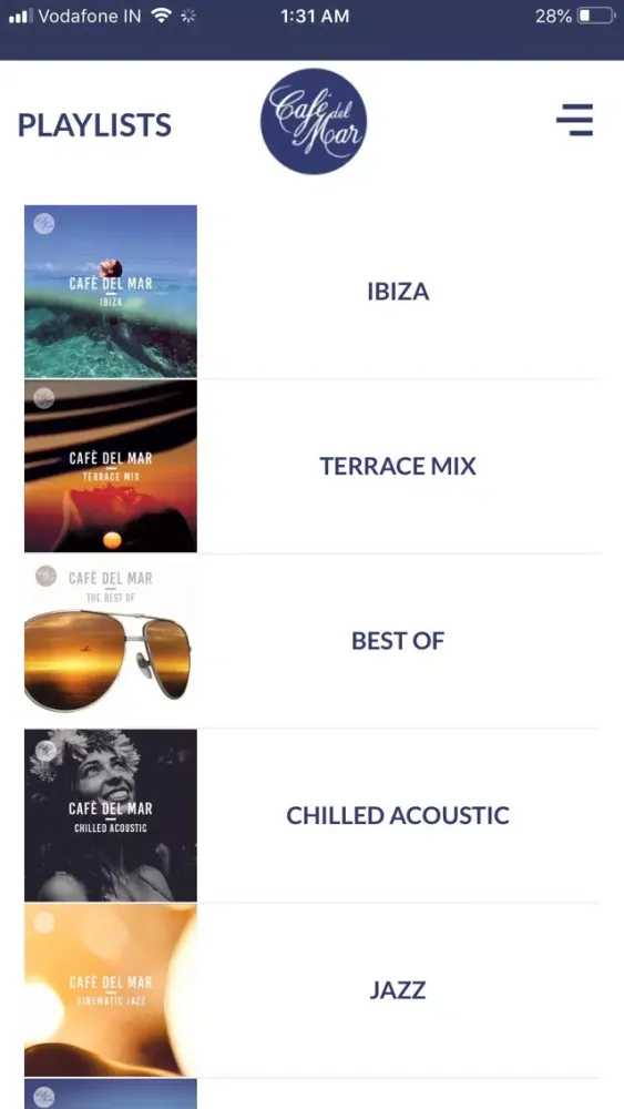 Official Café del Mar Radio应用截图