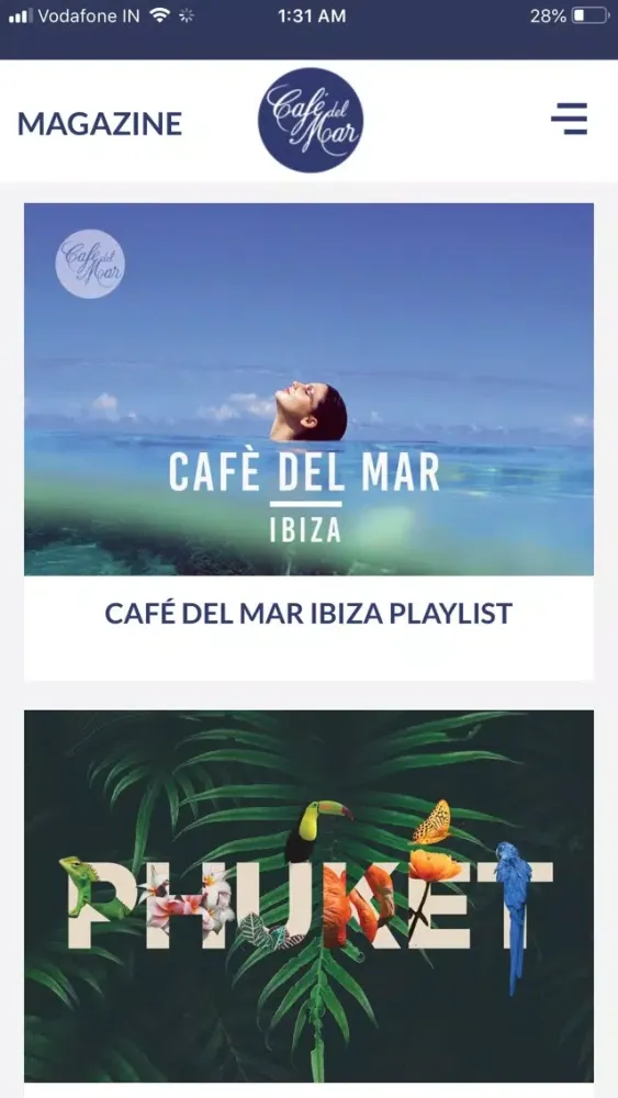 Official Café del Mar Radio应用截图