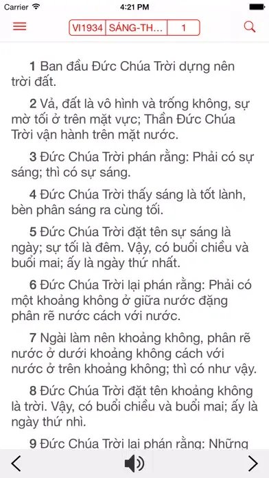 Capturas de tela do Kinh Thánh HTTLVN