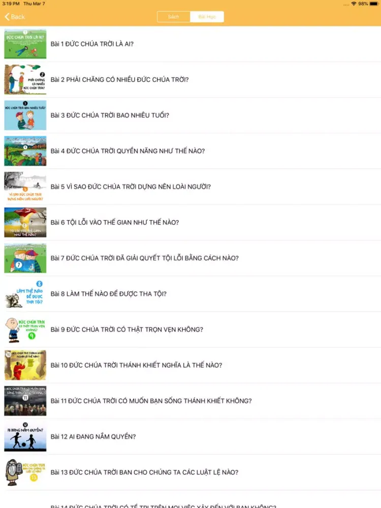 Screenshot di 365 Tia Sáng iPad 