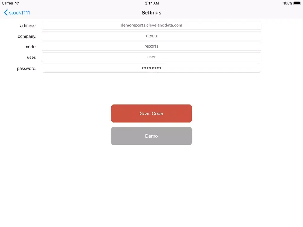 Capturas de pantalla de cdsReports iPad 