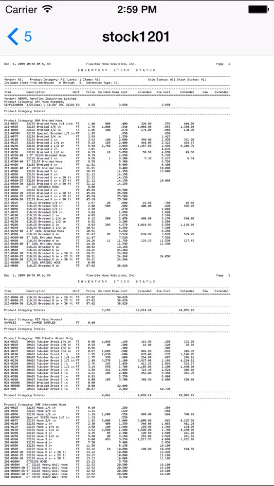 Capturas de pantalla de cdsReports