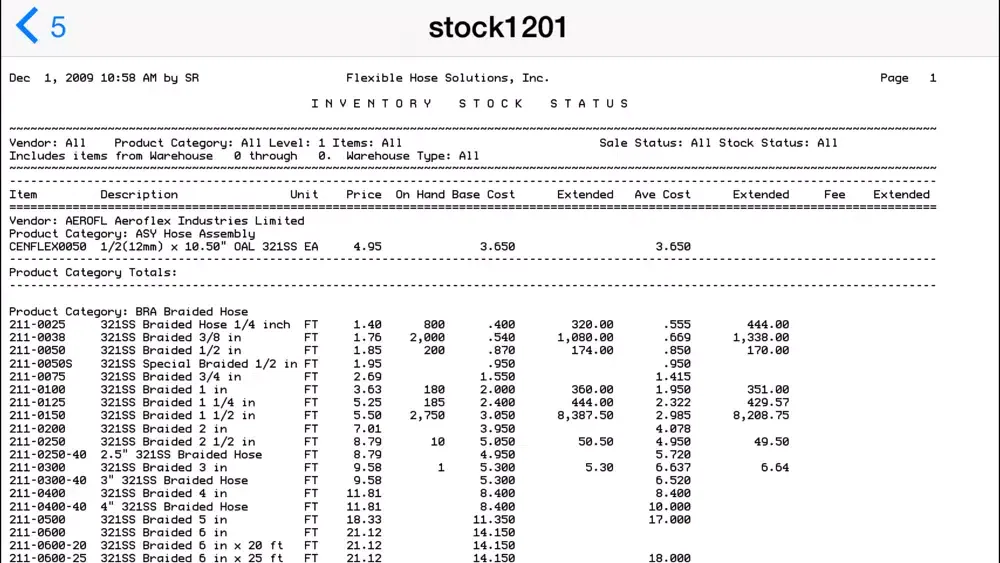 Capturas de pantalla de cdsReports