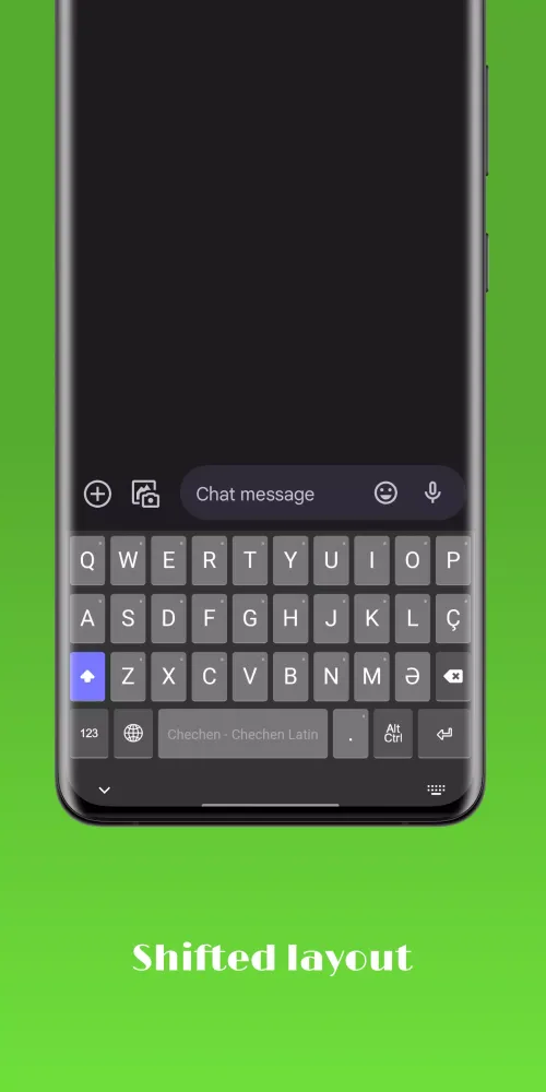Chechen Latin Keyboard 스크린샷