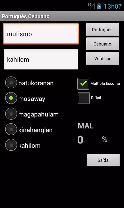 Portuguese Cebuano Screenshots