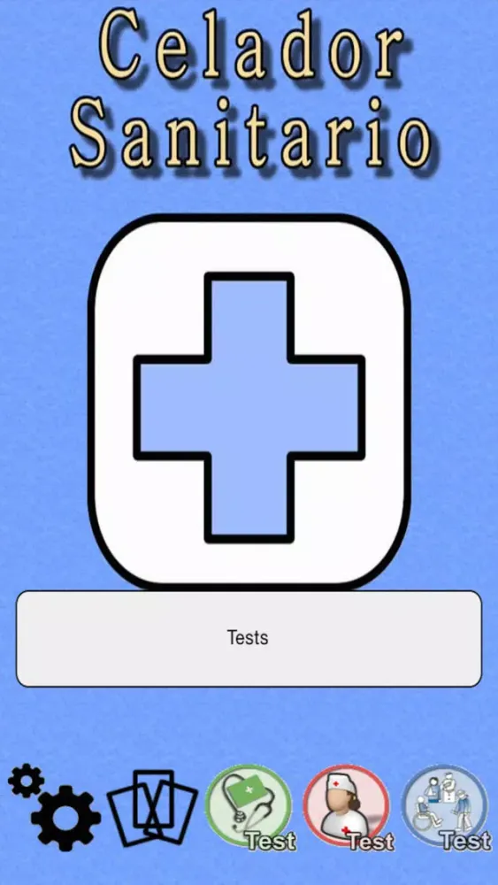 Celador Sanitario Test Ekran Görüntüleri