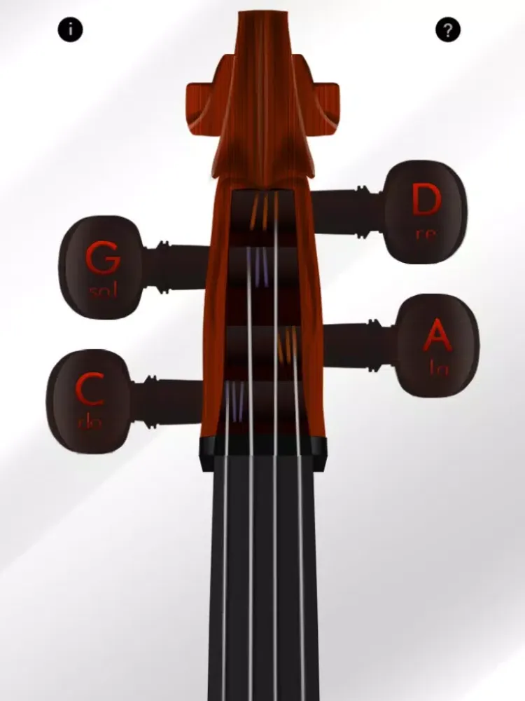Cello Tune Info iPad  स्क्रीनशॉट