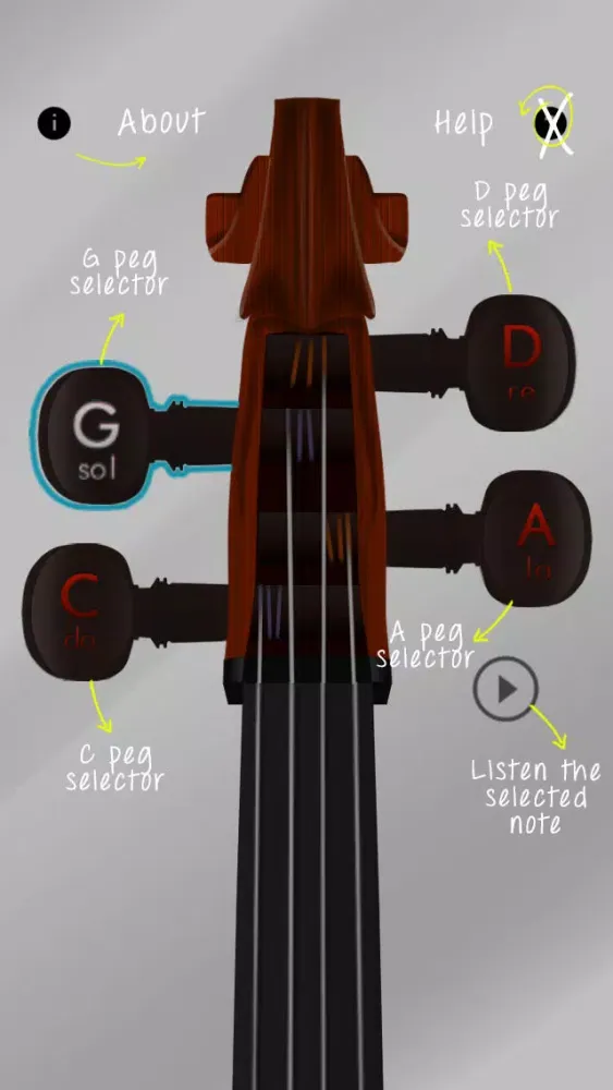 Cello Tune Info स्क्रीनशॉट