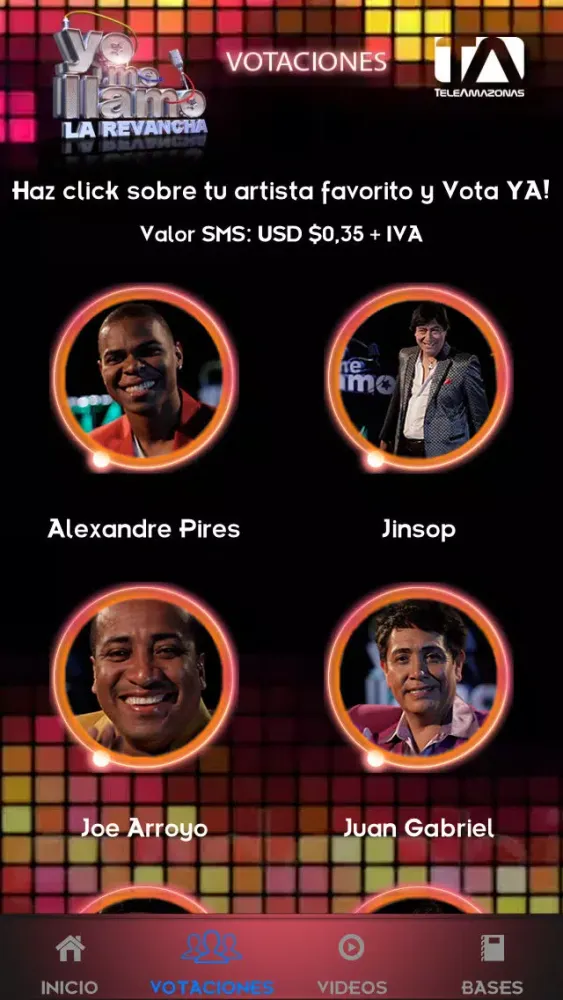Ảnh chụp màn hình của Yo Me Llamo Ecuador